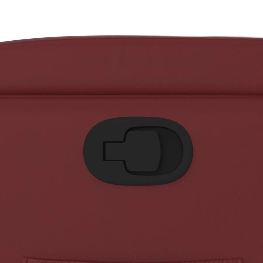 Fauteuil inclinable Rouge bordeaux Similicuir - 12
