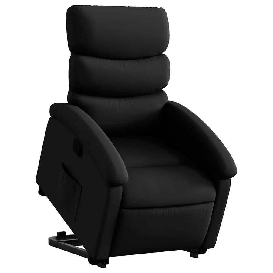 Fauteuil inclinable Noir Similicuir - 3