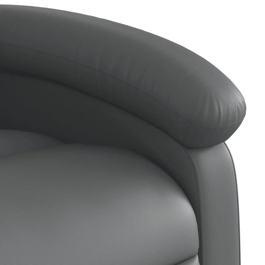 Fauteuil inclinable Gris Similicuir - 11