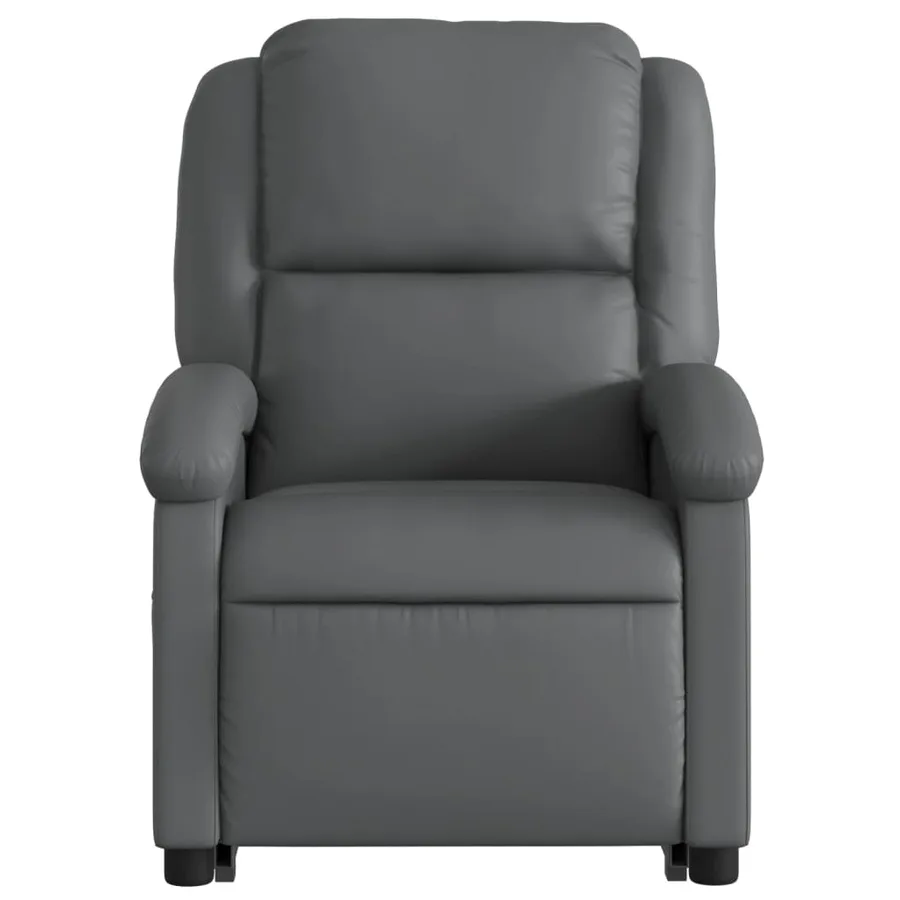 Fauteuil inclinable Gris Similicuir - 9