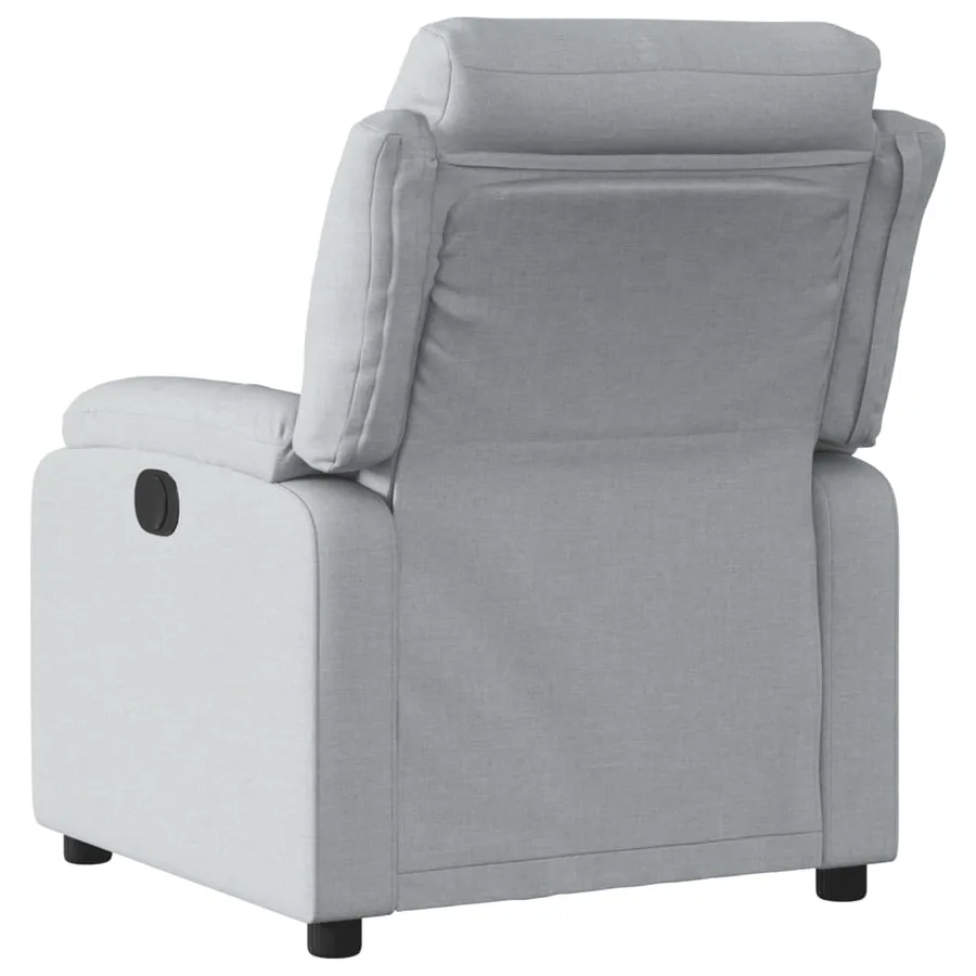 Fauteuil inclinable Gris clair Tissu - 3