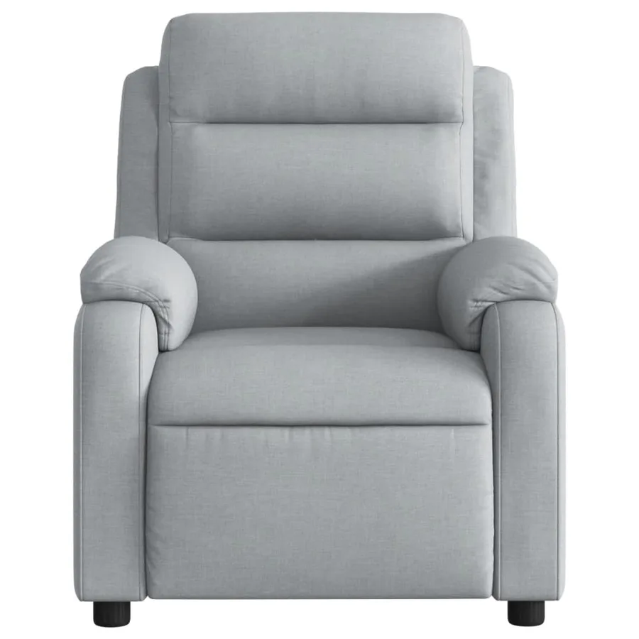 Fauteuil inclinable Gris clair Tissu - 6