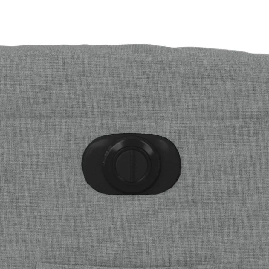 Fauteuil inclinable électrique Gris clair Tissu - 12