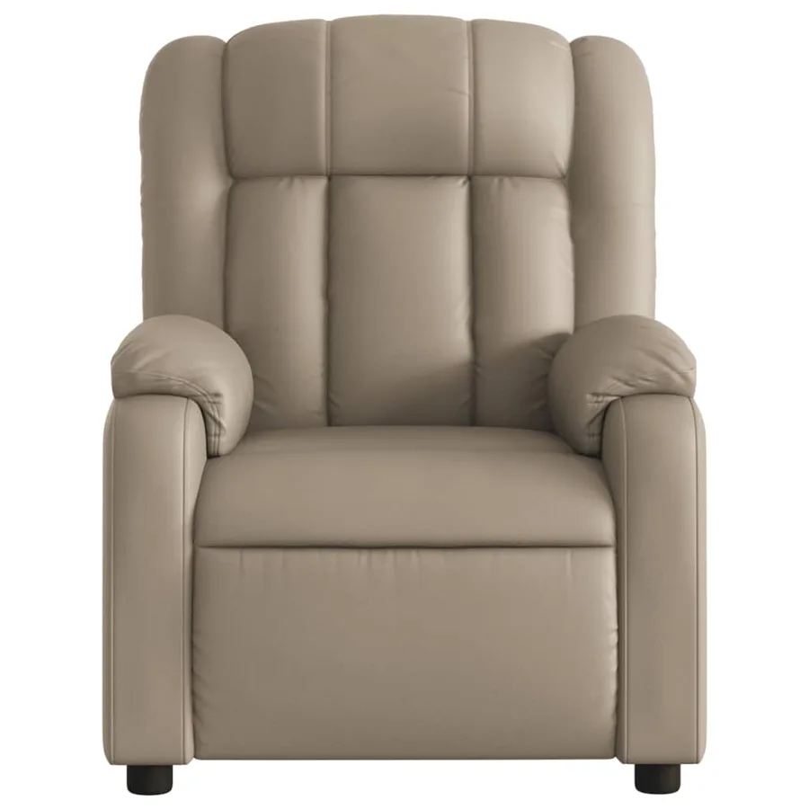 Fauteuil de massage inclinable Cappuccino Similicuir - 7