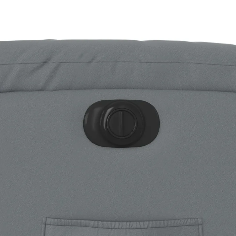 Fauteuil inclinable électrique Gris Similicuir - 12