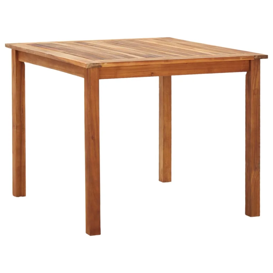 Mobilier à dîner 5 pcs résine tressée et bois d'acacia gris - 2