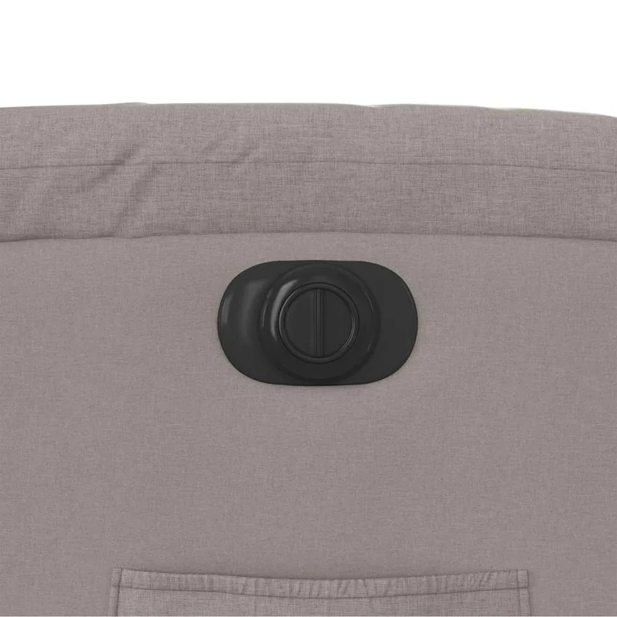 Fauteuil inclinable électrique Taupe Tissu - 12