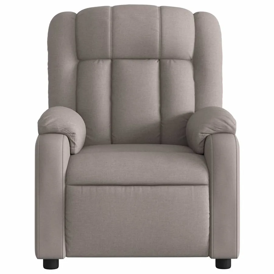 Fauteuil inclinable électrique Taupe Tissu - 9