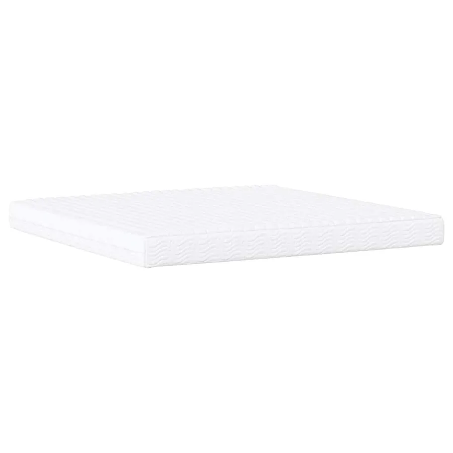 Lit avec matelas Dover bleu 200x200 cm velours - 5