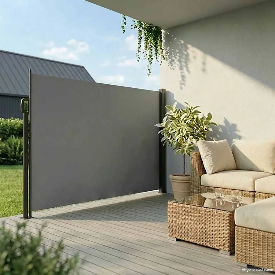 Store latéral rétractable Anthracite 200 x 300 cm - 3