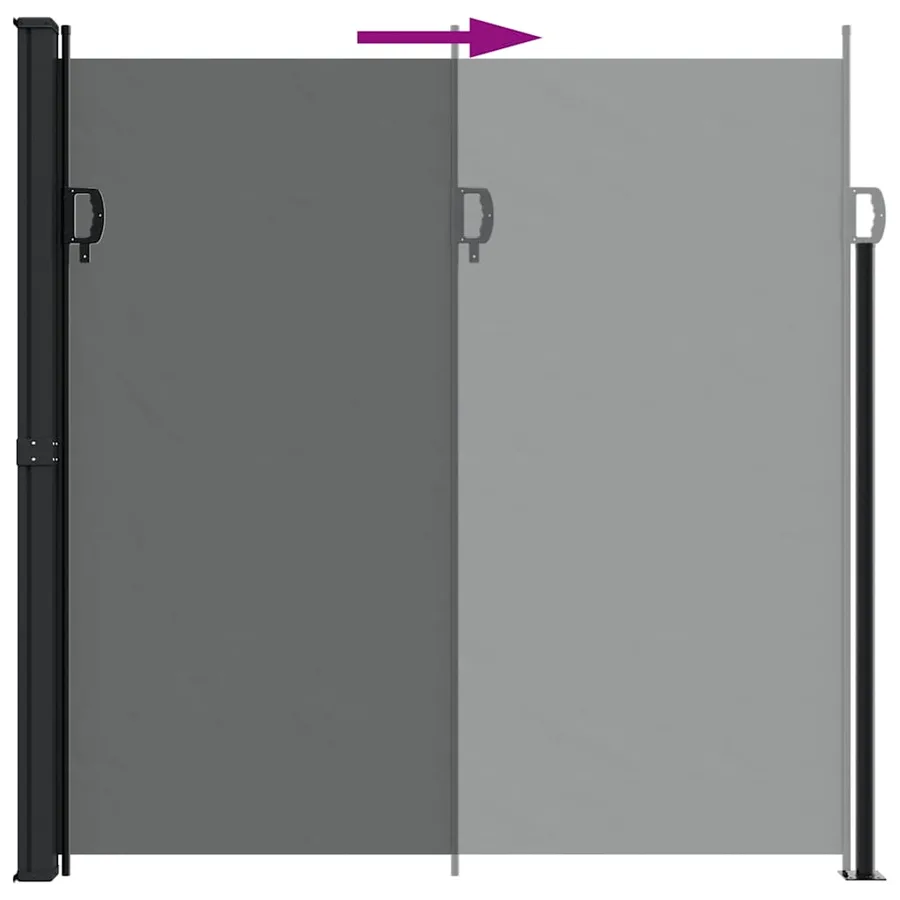 Store latéral rétractable Anthracite 200 x 300 cm - 6