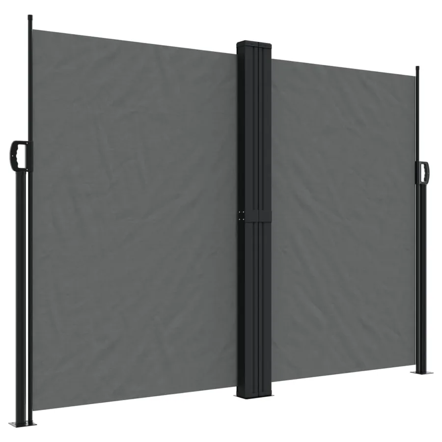 Auvent latéral rétractable Anthracite 180x1200 cm - 2