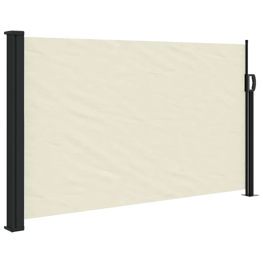 Auvent latéral rétractable crème 120x600 cm - 2