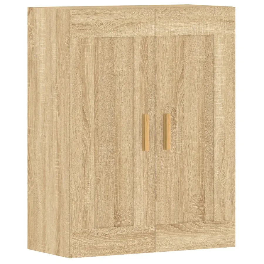 Armoires murales 2 pcs chêne sonoma bois d'ingénierie - 6
