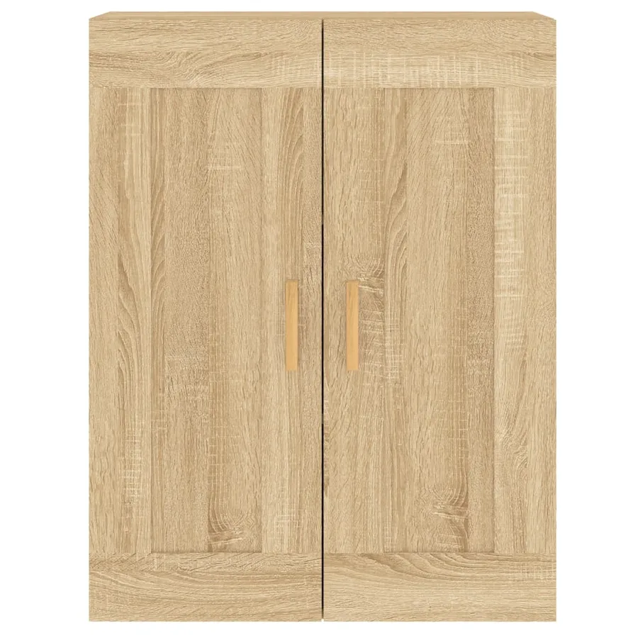 Armoires murales 2 pcs chêne sonoma bois d'ingénierie - 7