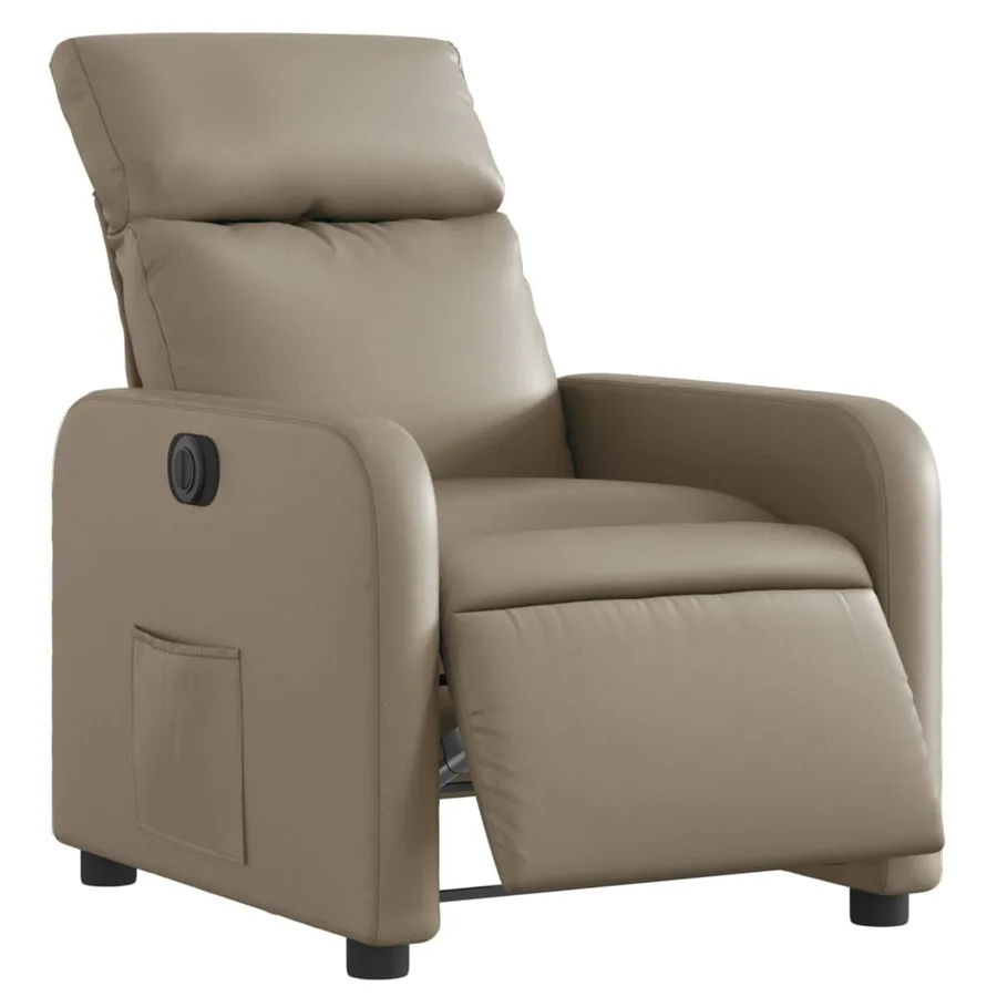 Fauteuil inclinable électrique Cappuccino Similicuir - 3
