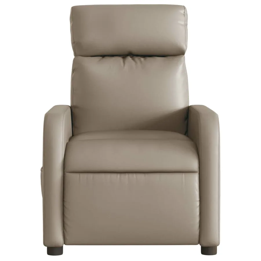 Fauteuil inclinable électrique Cappuccino Similicuir - 9