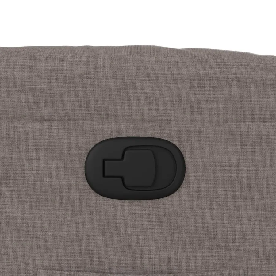 Fauteuil inclinable Taupe Tissu - 9