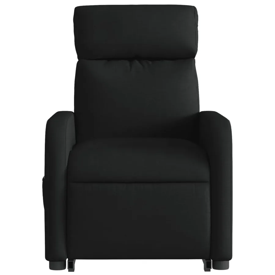 Fauteuil inclinable noir tissu - 9