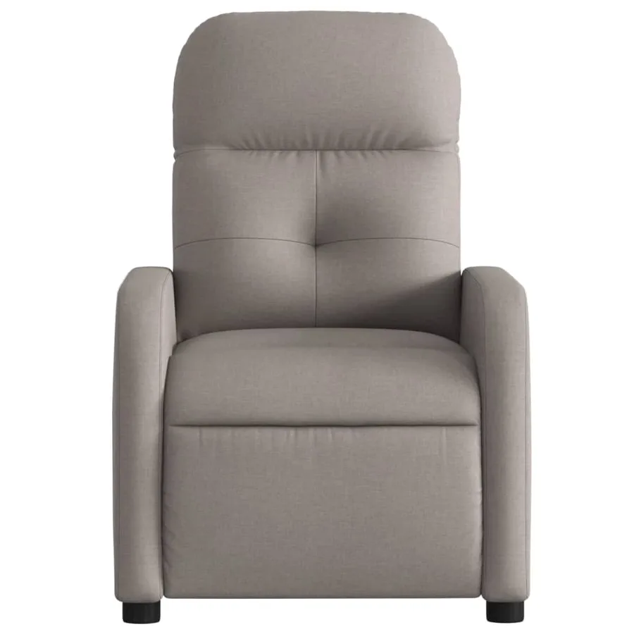 Fauteuil inclinable Taupe Tissu - 6