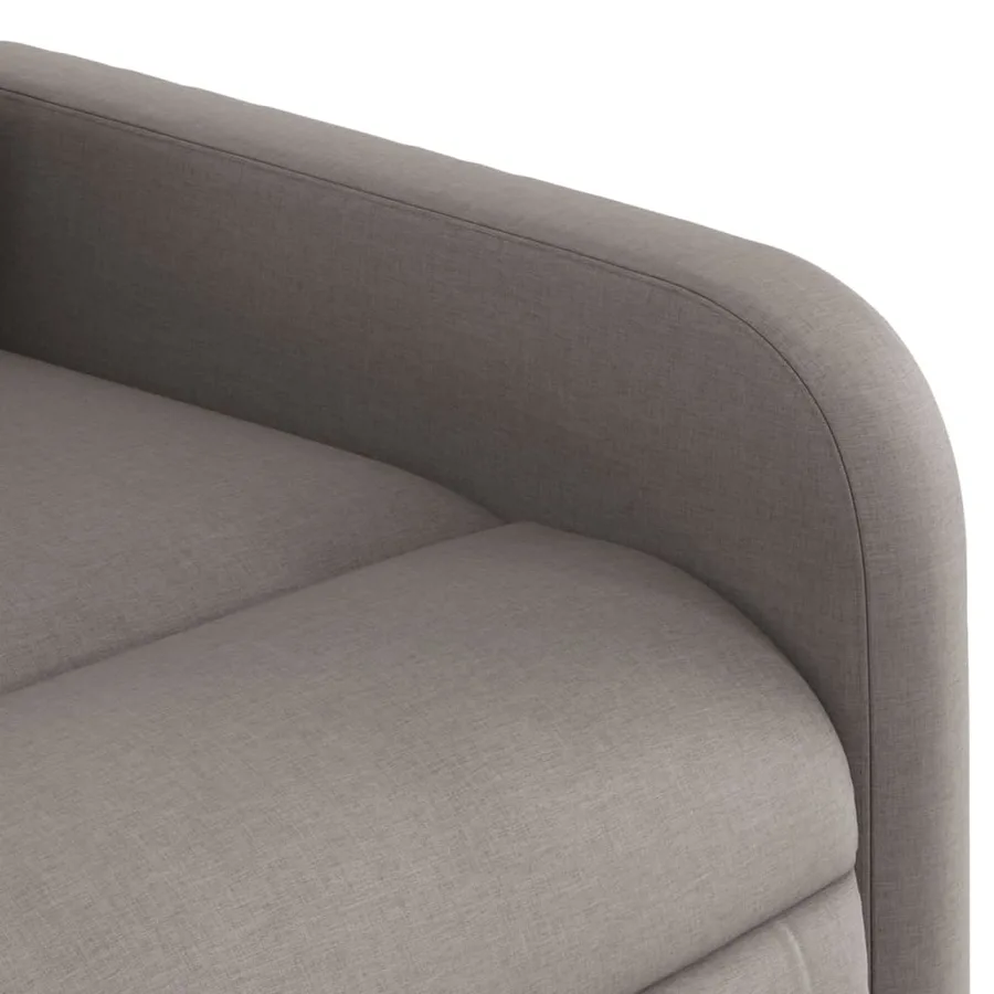 Fauteuil inclinable Taupe Tissu - 8