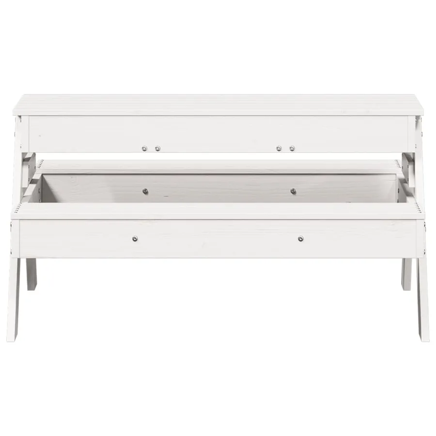 Table de pique-nique avec bac à sable pour enfants pin massif - 5