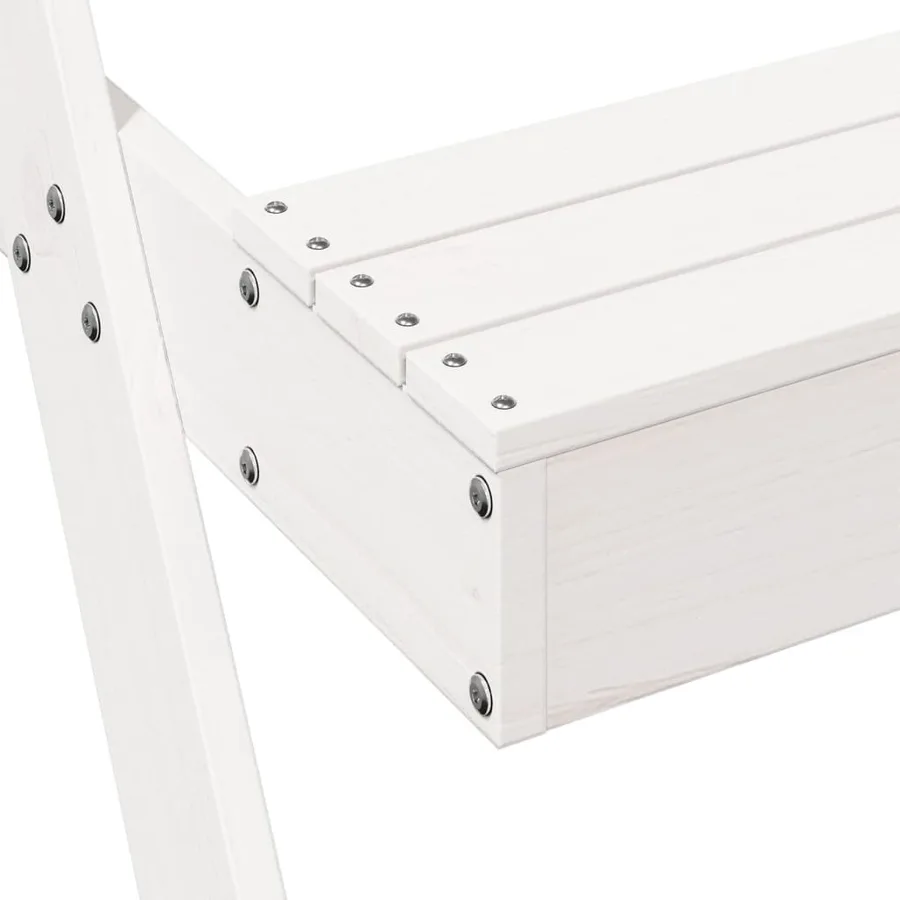 Table de pique-nique avec bac à sable pour enfants pin massif - 9