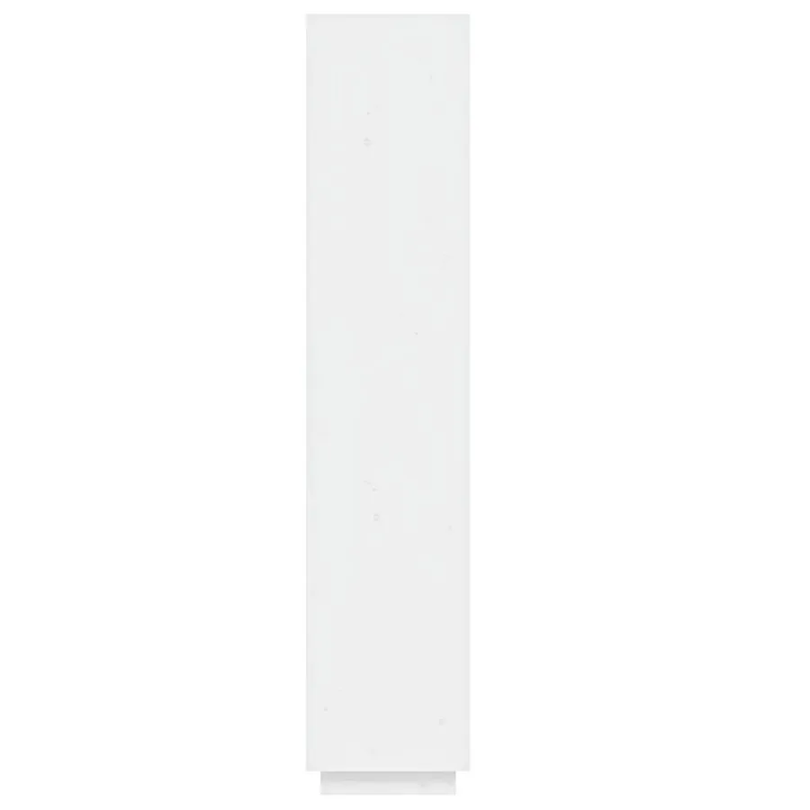 Bibliothèque/Séparateur de pièce Blanc 40x35x167 cm Pin solide - 6