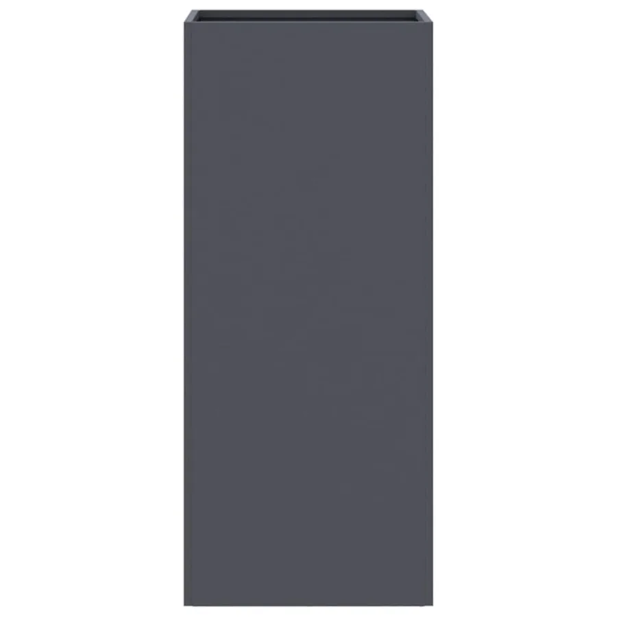 Jardinière anthracite 32x29x75 cm acier - 5