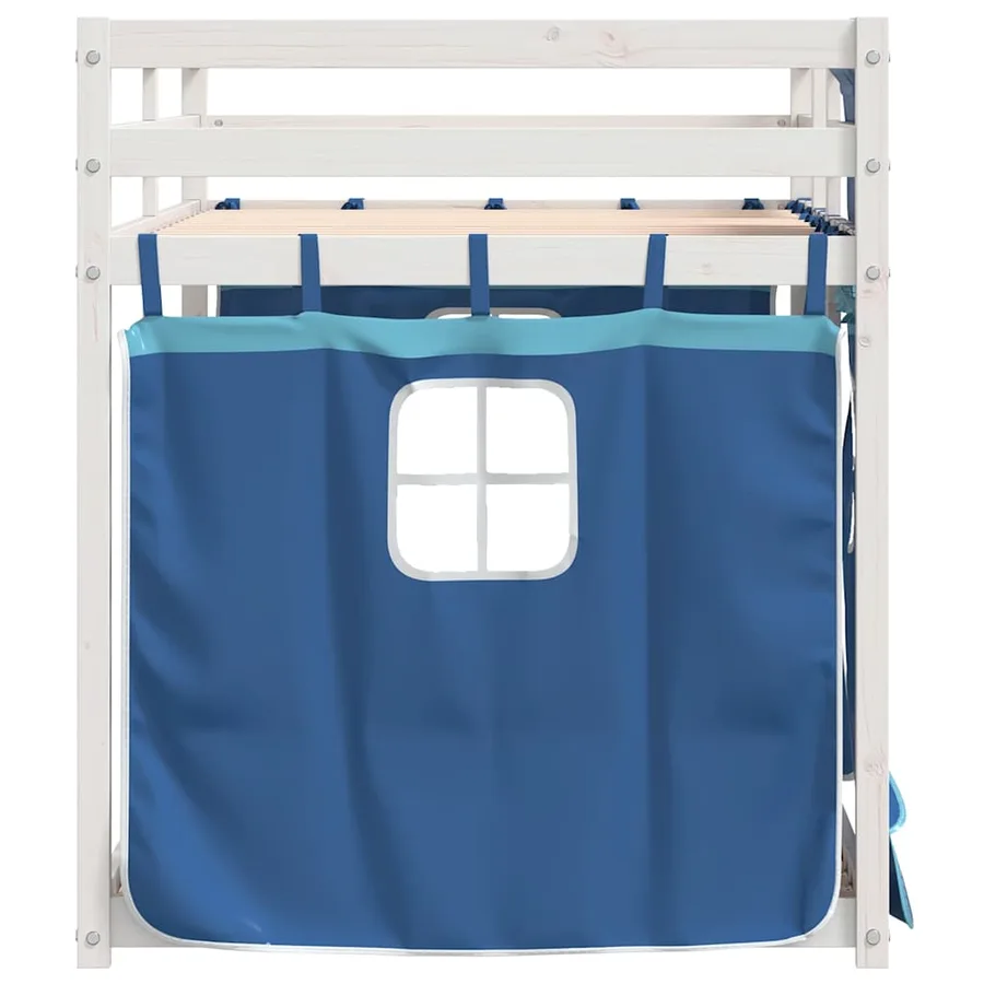 Lit superposé sans matelas 90x200 cm bois de pin massif - 6