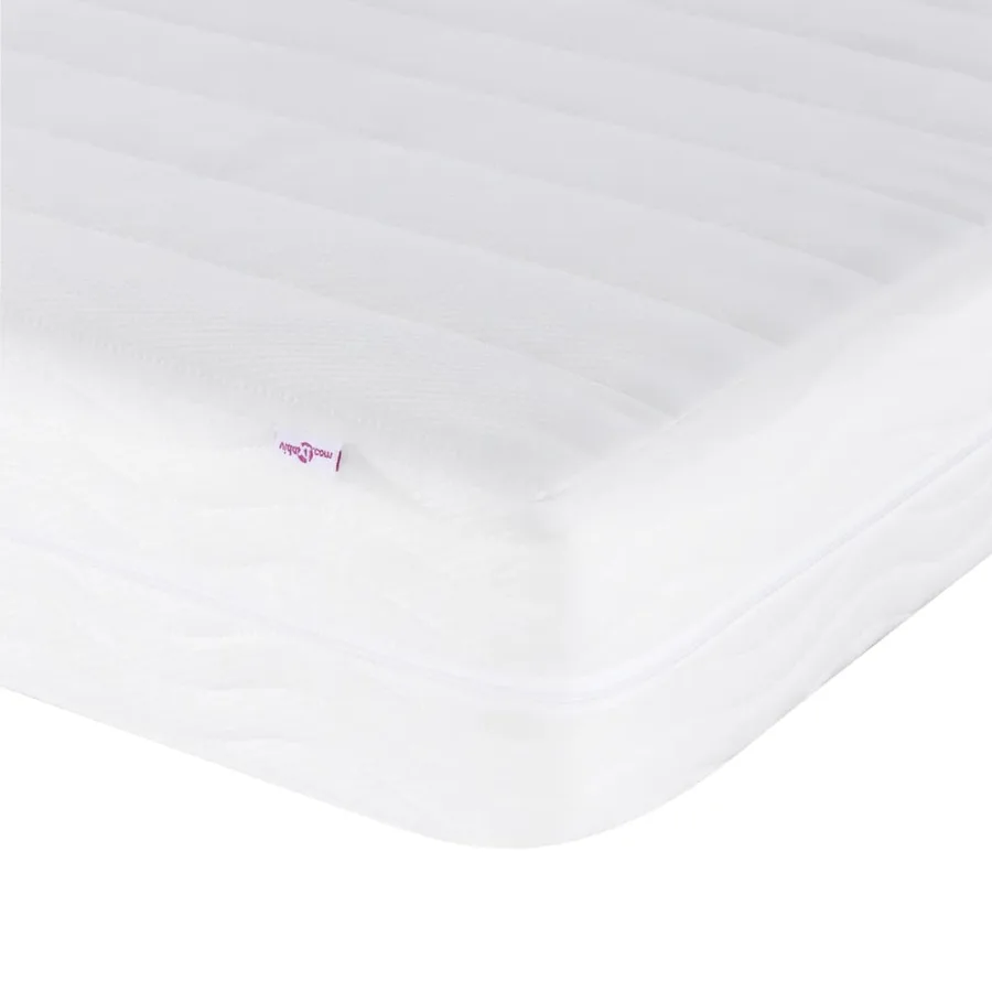 Lit avec matelas Hvar crème 180x200 cm tissu - 9