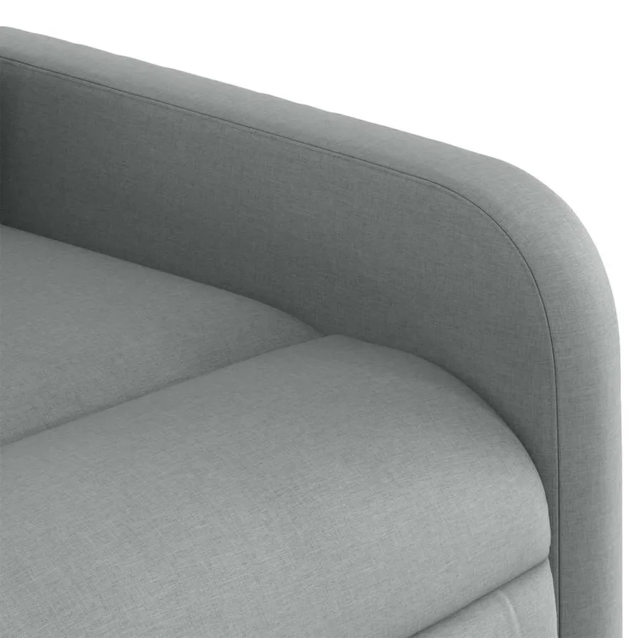 Fauteuil inclinable Gris clair Tissu - 11