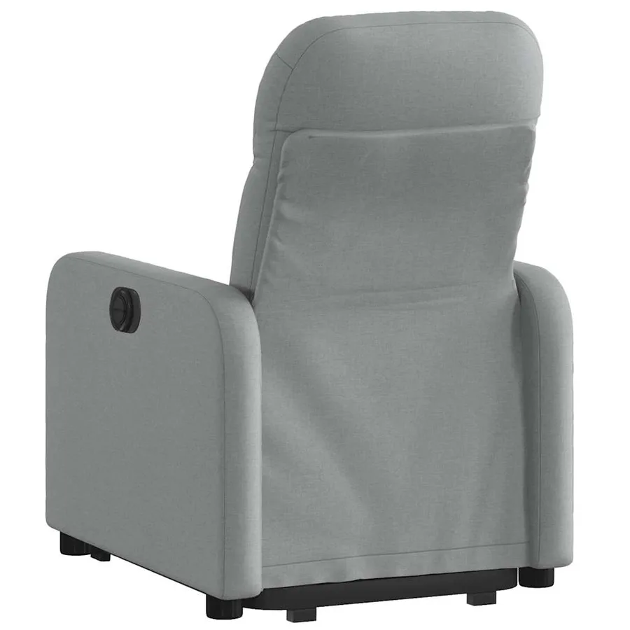 Fauteuil inclinable Gris clair Tissu - 5