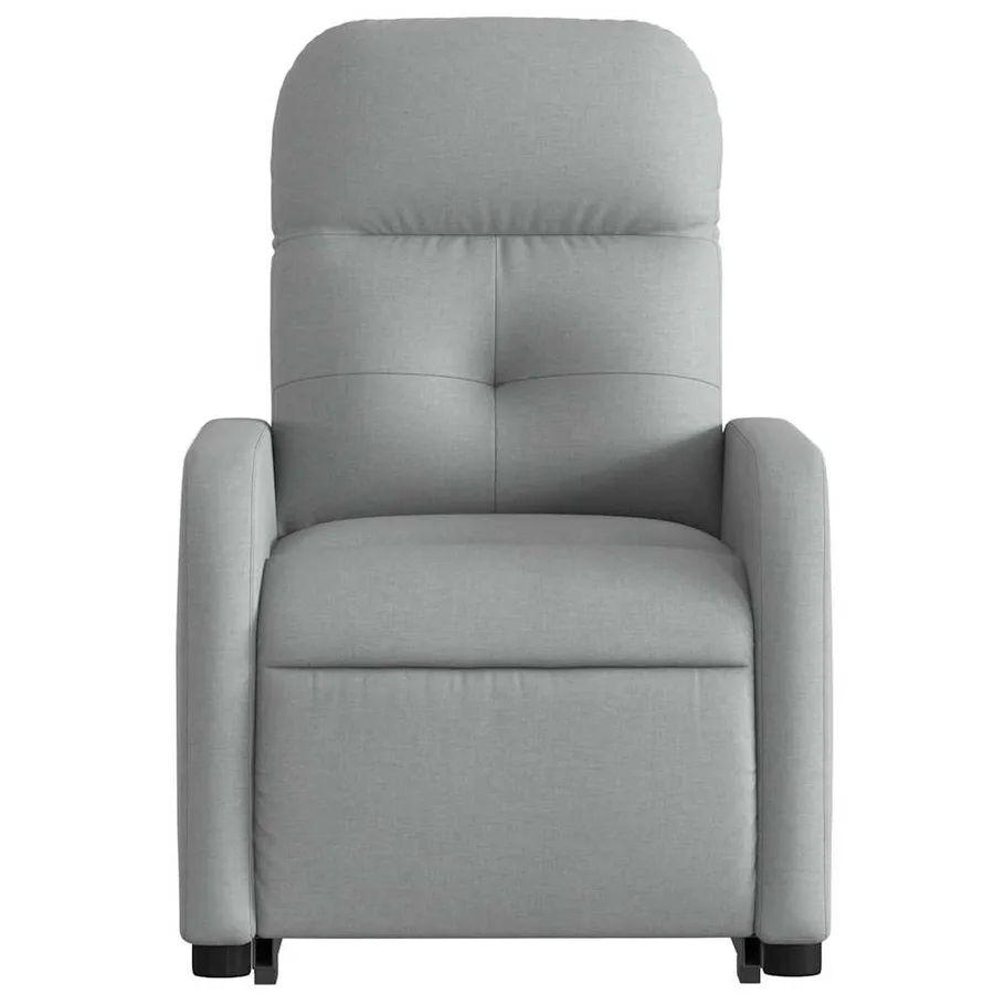 Fauteuil inclinable Gris clair Tissu - 9