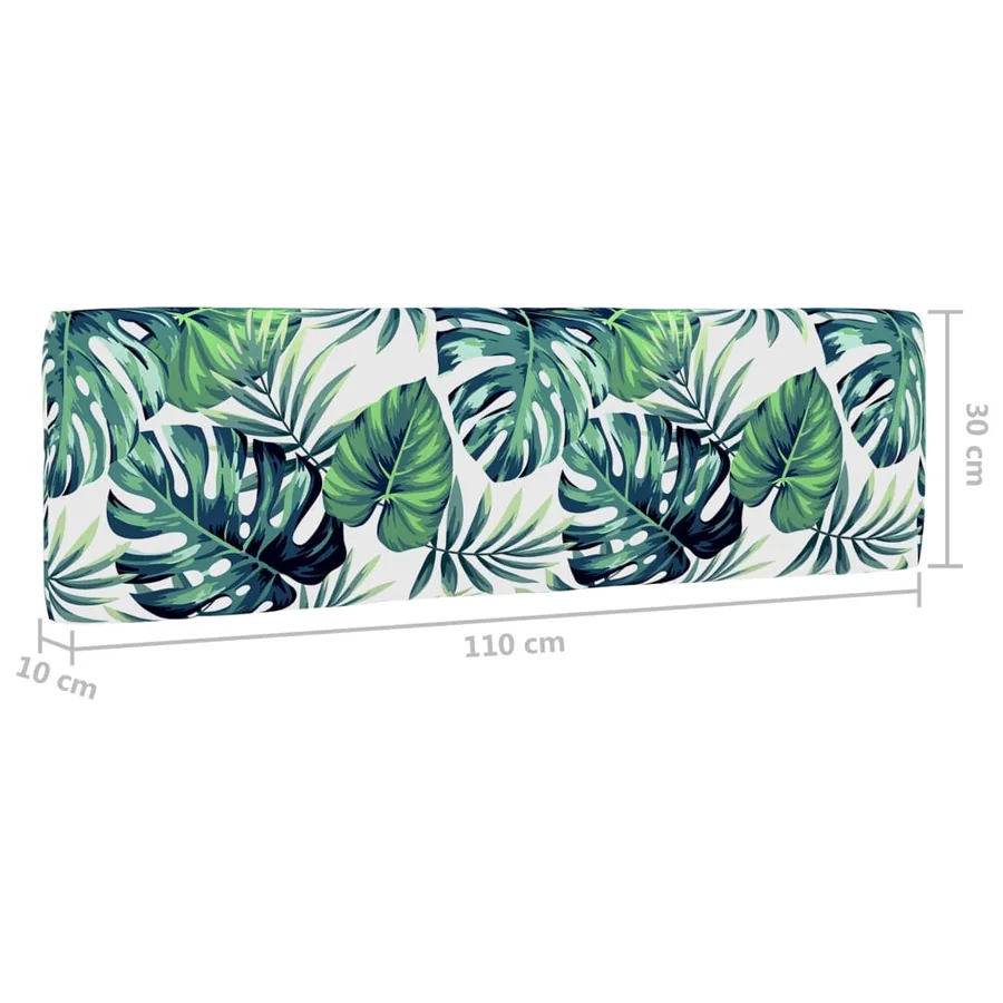 Salon de jardin palette 4pcs avec coussins Bois de pin imprégné - 14