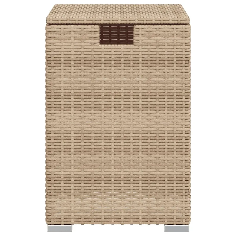 Table de couverture de bouteille de propane beige 40x40x60 cm - 5