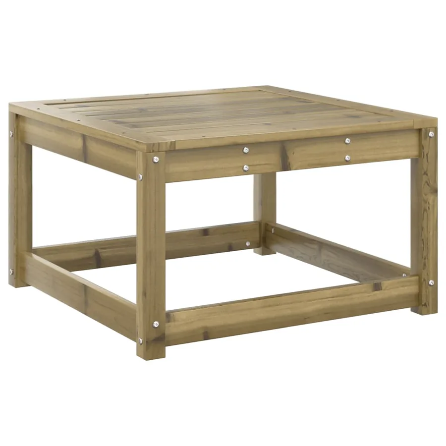 Salon de jardin 3 pcs bois de pin imprégné - 3