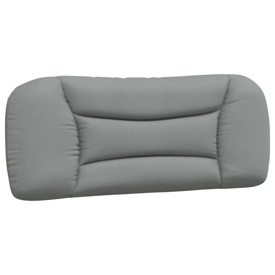 Coussin de tête de lit Hvar gris clair 100 cm tissu - 2