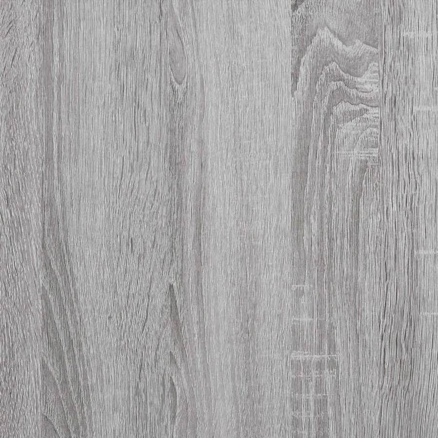 Buffet sonoma gris 101,5x35x70 cm bois d'ingénierie - 10