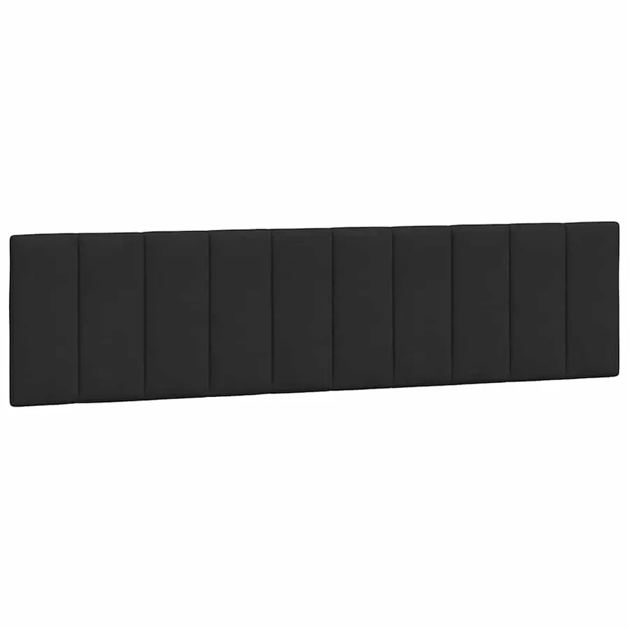 Cadre de lit sans matelas Hanko noir 200x200 cm velours - 8