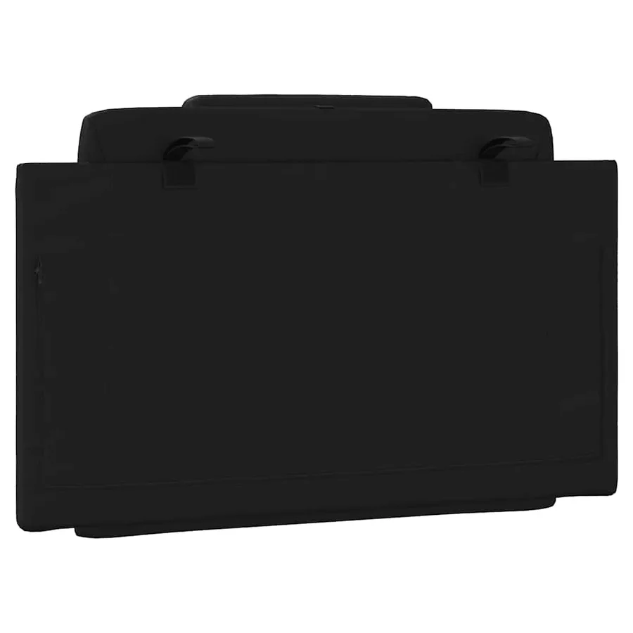 Coussin de tête de lit Viana noir 80 cm similicuir - 7