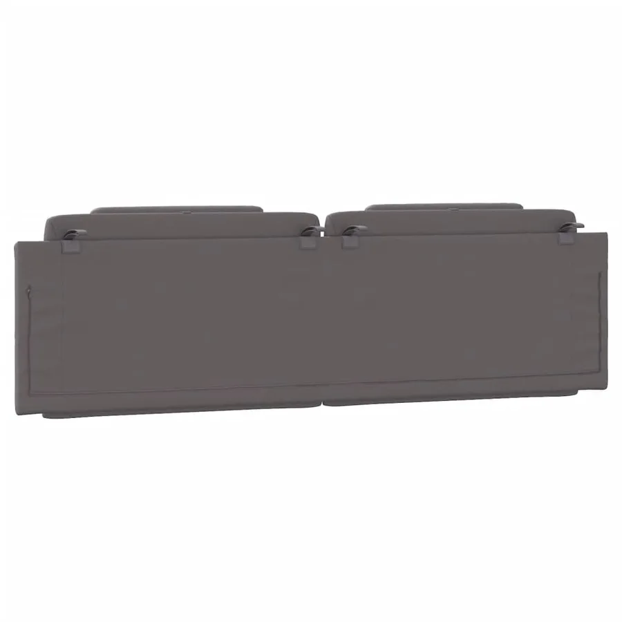 Coussin de tête de lit Viana gris 180 cm similicuir - 7
