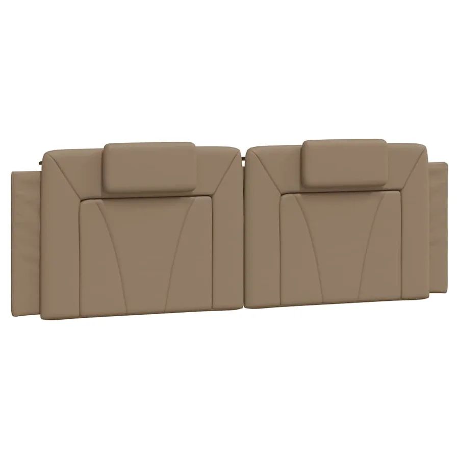Cadre de lit Viana sans matelas cappuccino 160x200 cm similicuir - 8