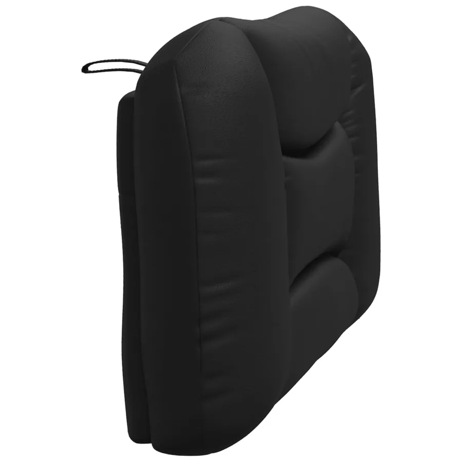 Coussin de tête de lit Hvar noir 100 cm similicuir - 6