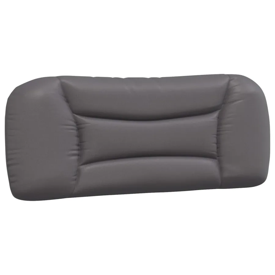 Lit avec matelas Hvar gris 100x200 cm similicuir - 5