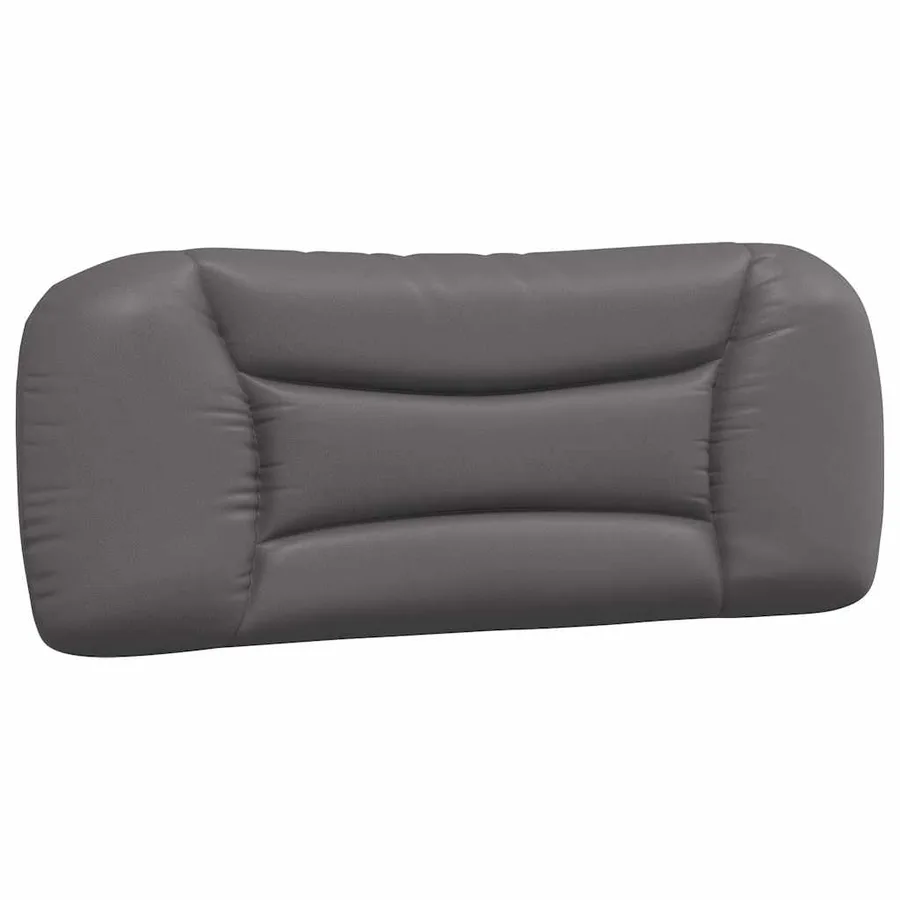 Cadre de lit sans matelas Hvar gris 100x200 cm similicuir - 8