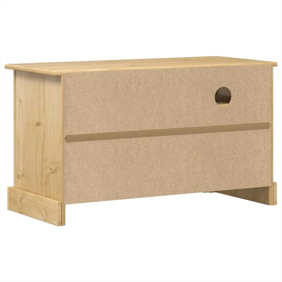 Meuble TV Corona 100x45x58 cm bois de pin massif - 6