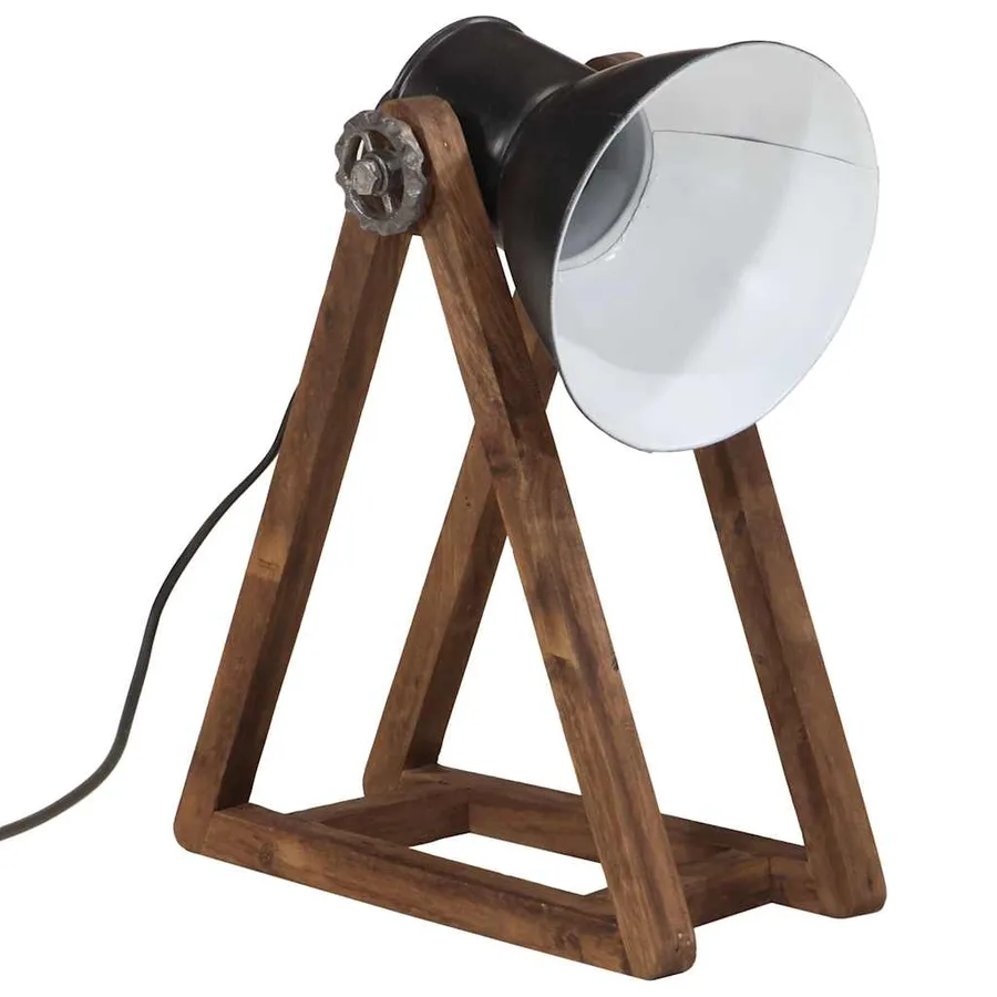 Lampe de bureau 25 W noir 30x17x40 cm E27 - 2