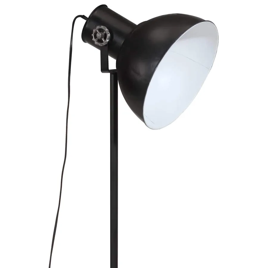 Lampadaire 25 W noir 75x75x90-150 cm E27 - 8