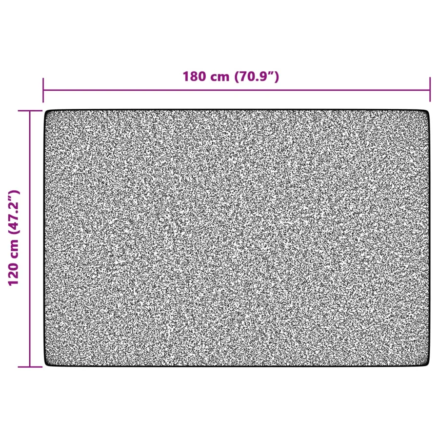 Tapis intérieur extérieur à poils courts 120x180cm - 8